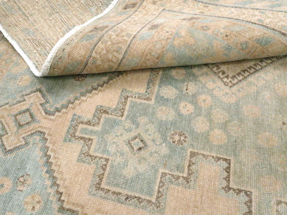 Vintage Persian Afshar Rug, No.26908 - Staging