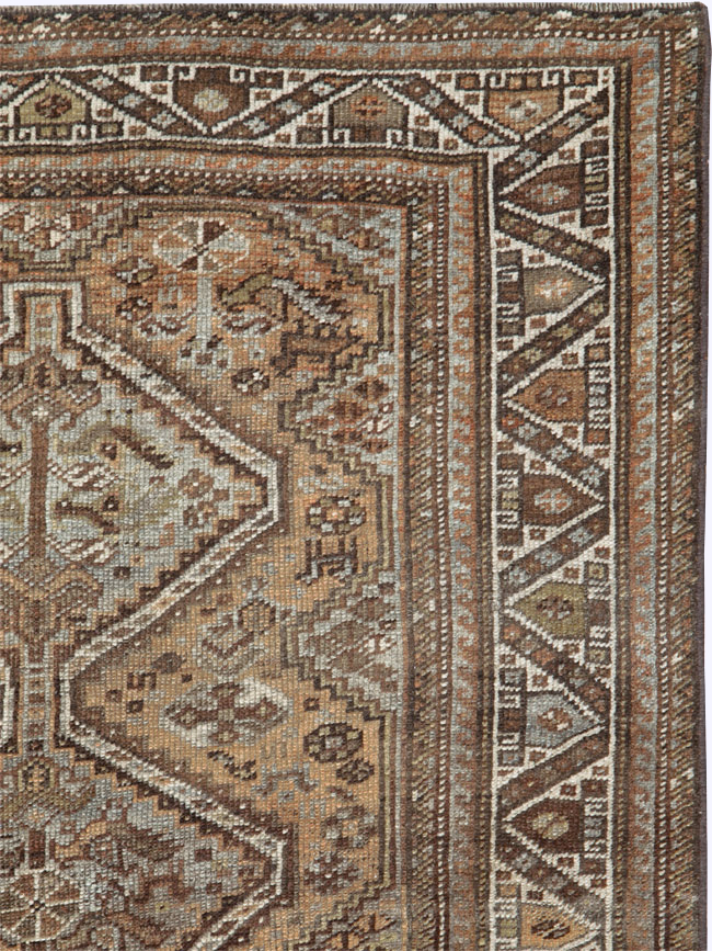 Vintage Persian Afshar Rug, No.26915 - Staging
