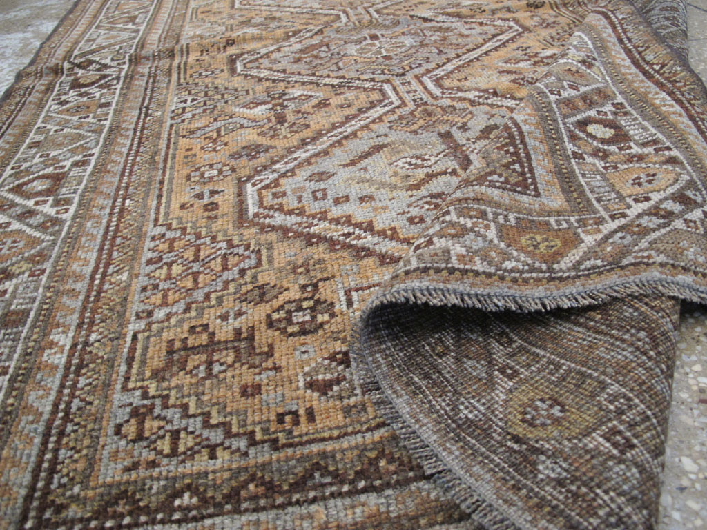 Vintage Persian Afshar Rug, No.26915 - Staging