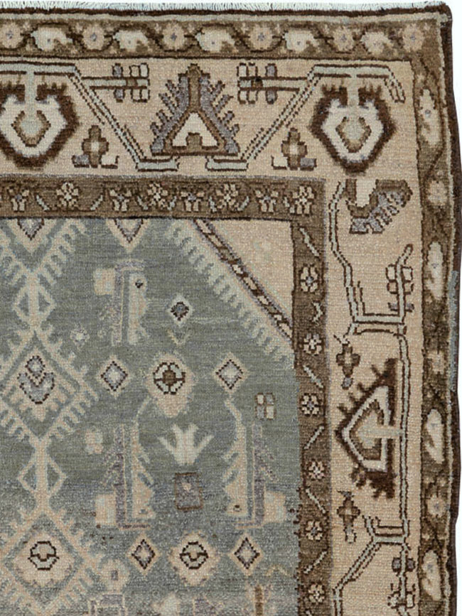 Vintage Persian Malayer Rug, No.26917 - Staging