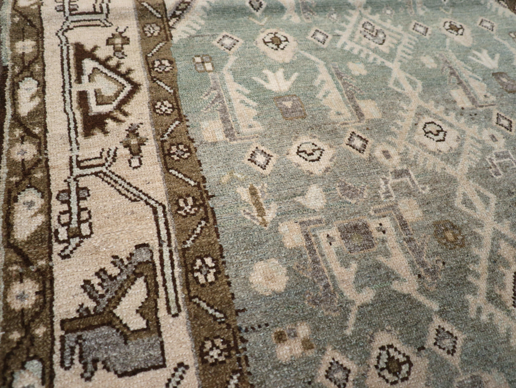 Vintage Persian Malayer Rug, No.26917 - Staging