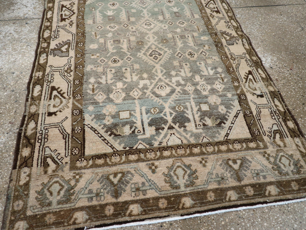 Vintage Persian Malayer Rug, No.26917 - Staging