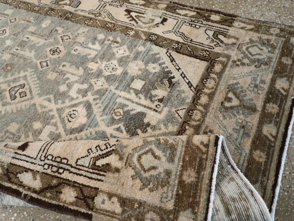 Vintage Persian Malayer Rug, No.26917 - Staging