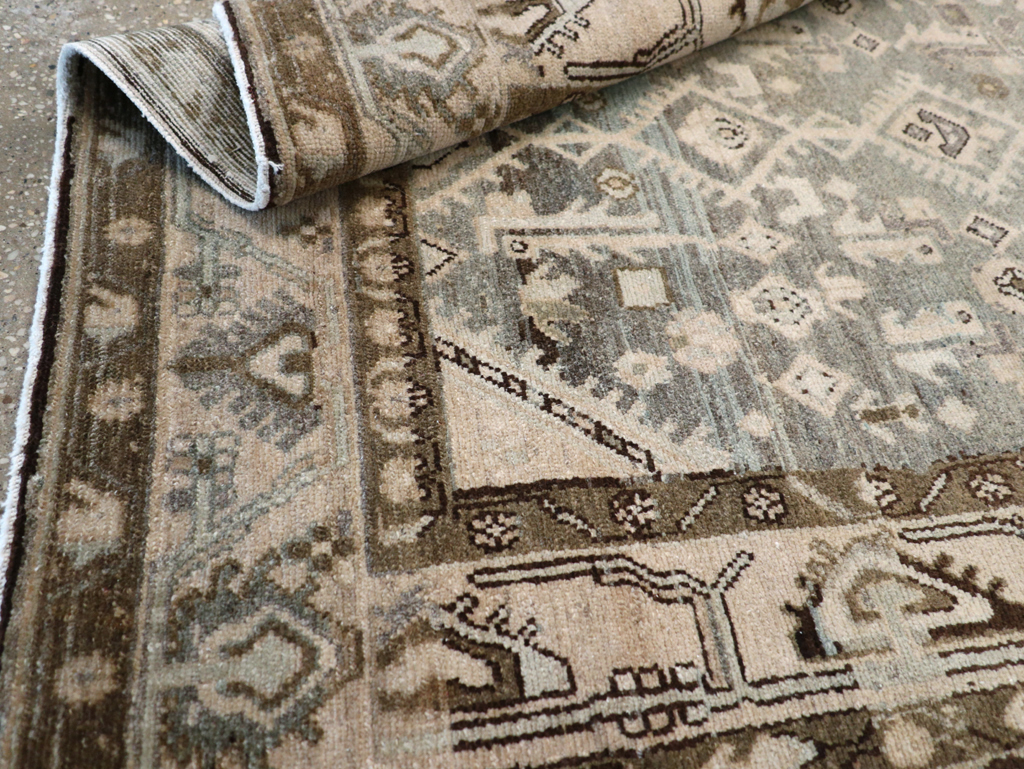 Vintage Persian Malayer Rug, No.26917 - Staging