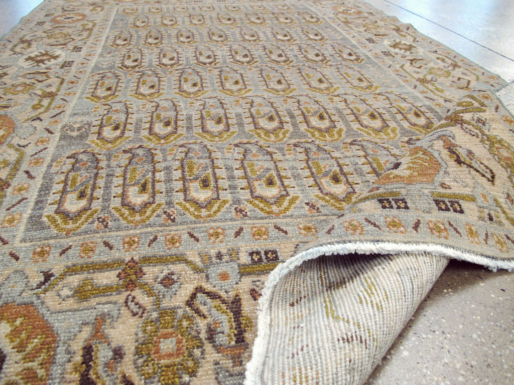 Vintage Persian Malayer Rug, No.26919 - Staging