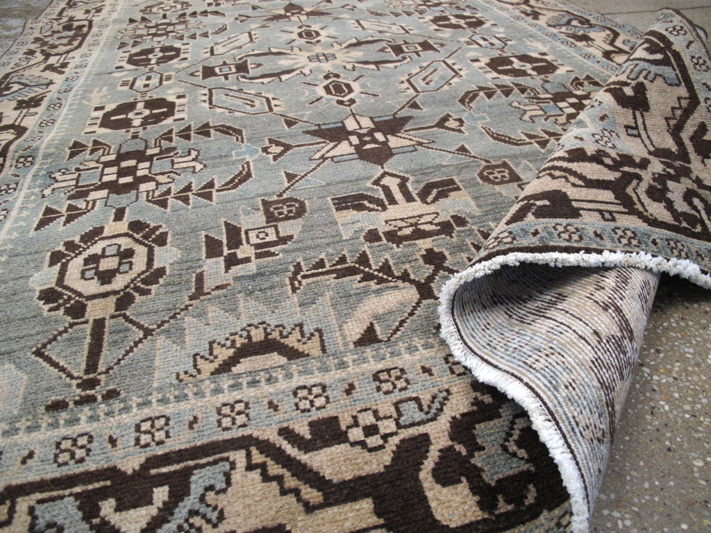 Vintage Persian Malayer Rug, No.26922 - Staging