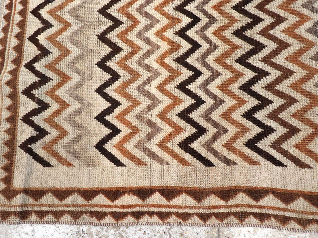 Vintage Persian Gabbeh Rug, No.26926 - Staging