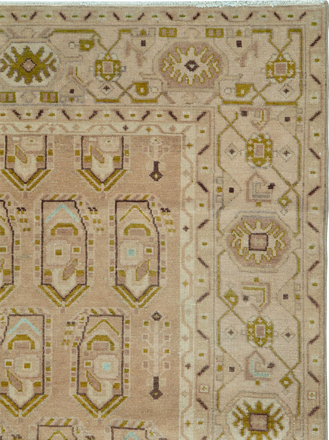 Vintage Persian Malayer Rug, No.26944 - Staging