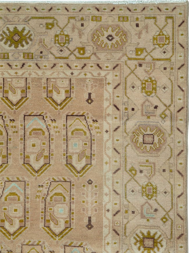 Vintage Persian Malayer Rug, No.26944 - Staging