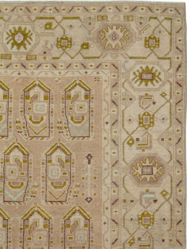 Vintage Persian Malayer Rug, No.26944 - Staging