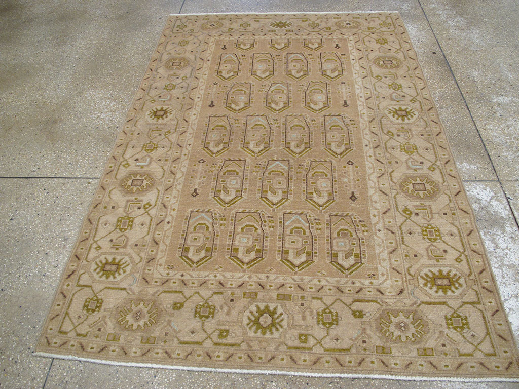 Vintage Persian Malayer Rug, No.26944 - Staging