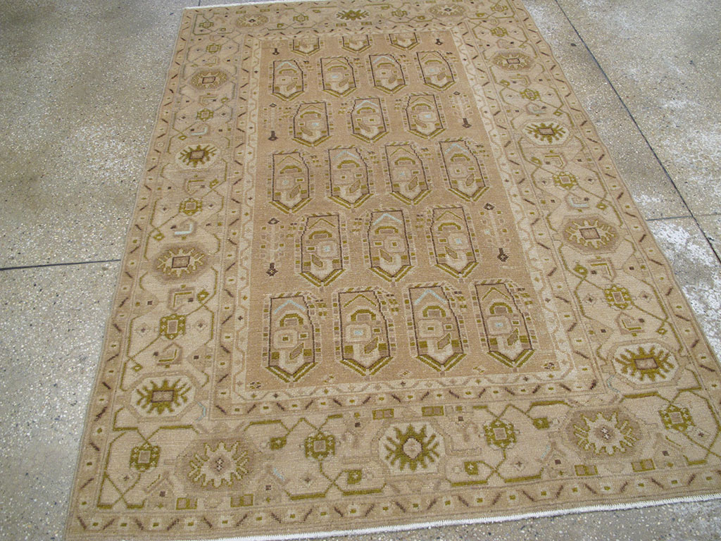 Vintage Persian Malayer Rug, No.26944 - Staging