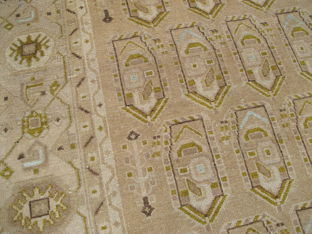 Vintage Persian Malayer Rug, No.26944 - Staging