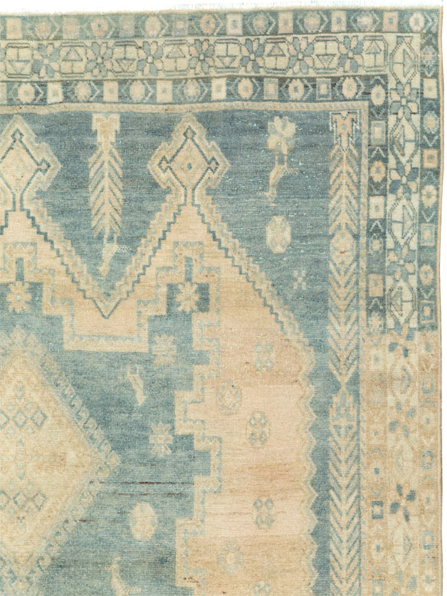 Vintage Persian Afshar Rug, No.26947 - Staging