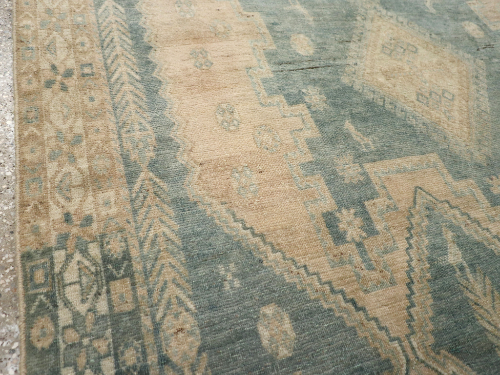 Vintage Persian Afshar Rug, No.26947 - Staging