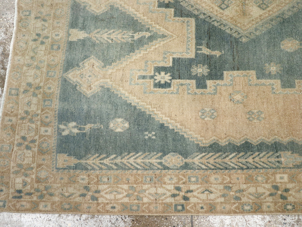 Vintage Persian Afshar Rug, No.26947 - Staging