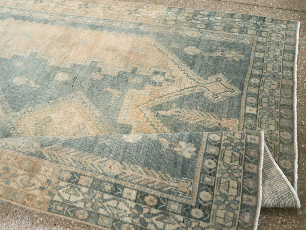 Vintage Persian Afshar Rug, No.26947 - Staging