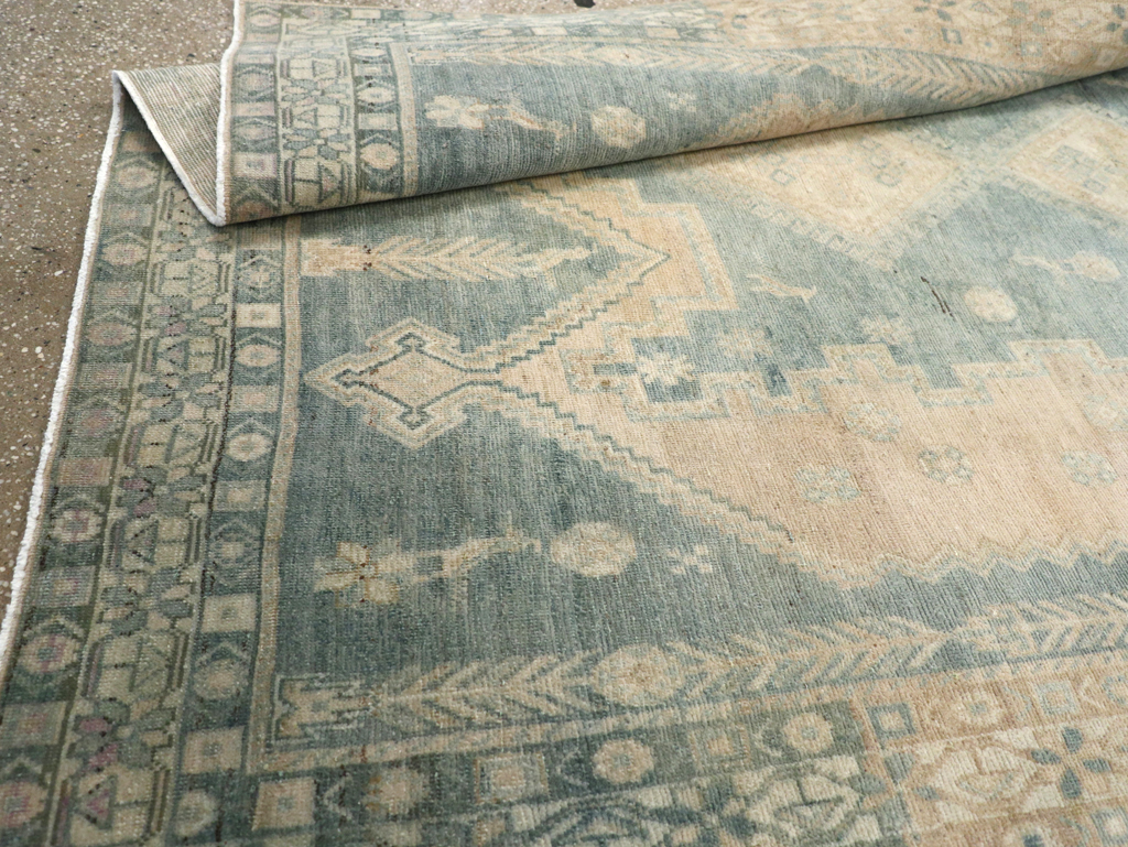 Vintage Persian Afshar Rug, No.26947 - Staging