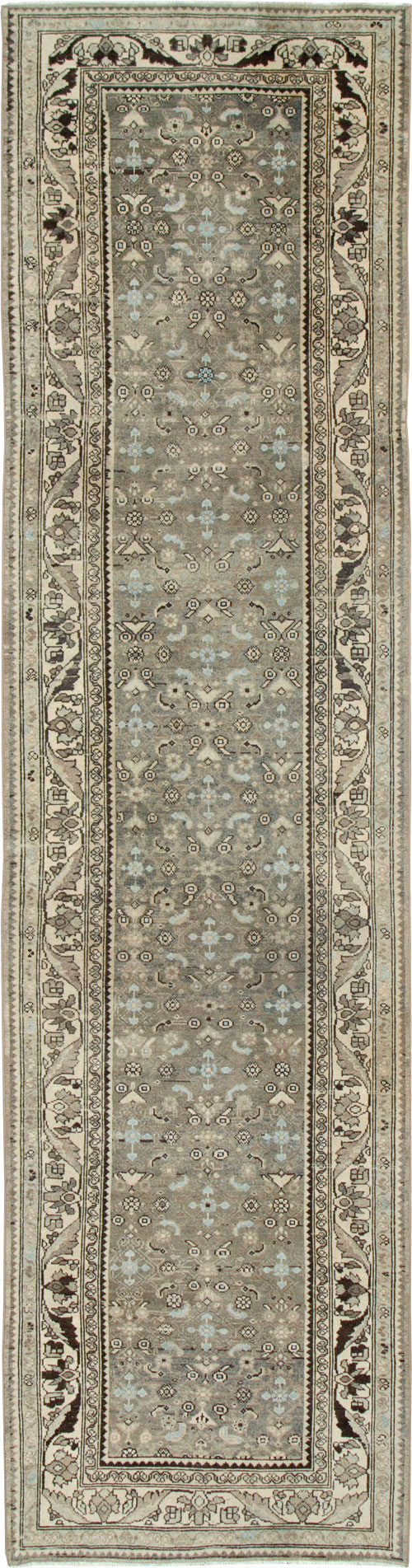 Vintage Persian Malayer Runner, No.26948 - Staging
