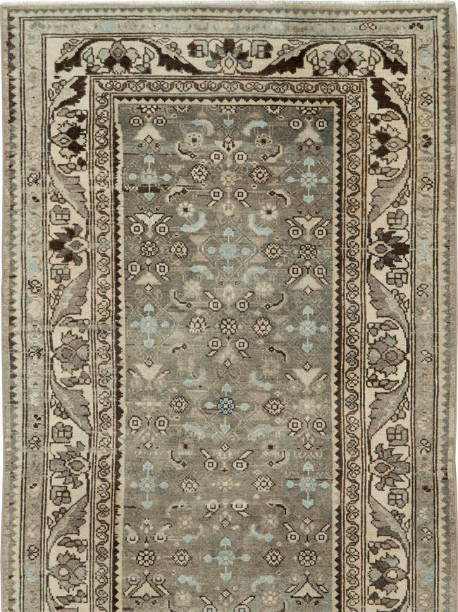 Vintage Persian Malayer Runner, No.26948 - Staging