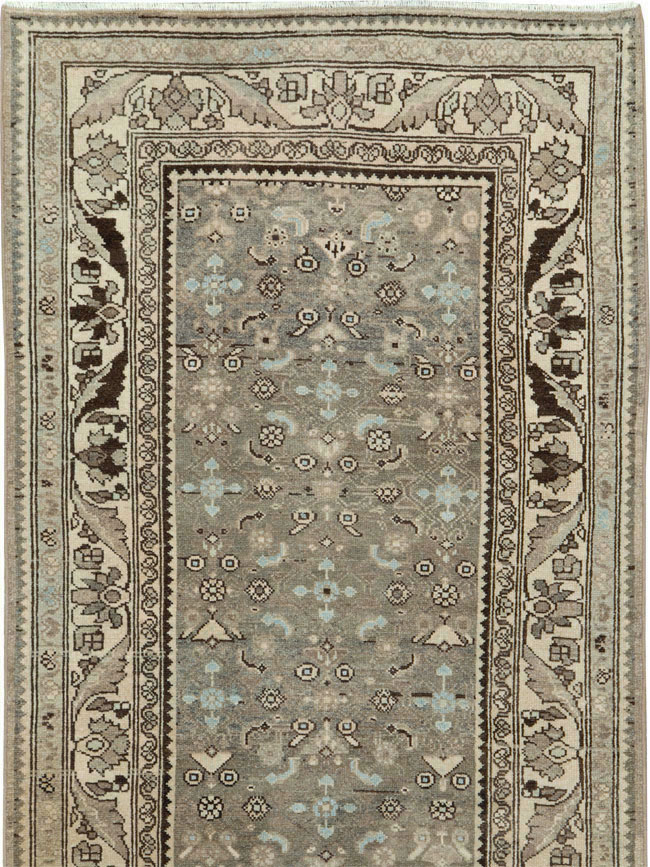 Vintage Persian Malayer Runner, No.26948 - Staging