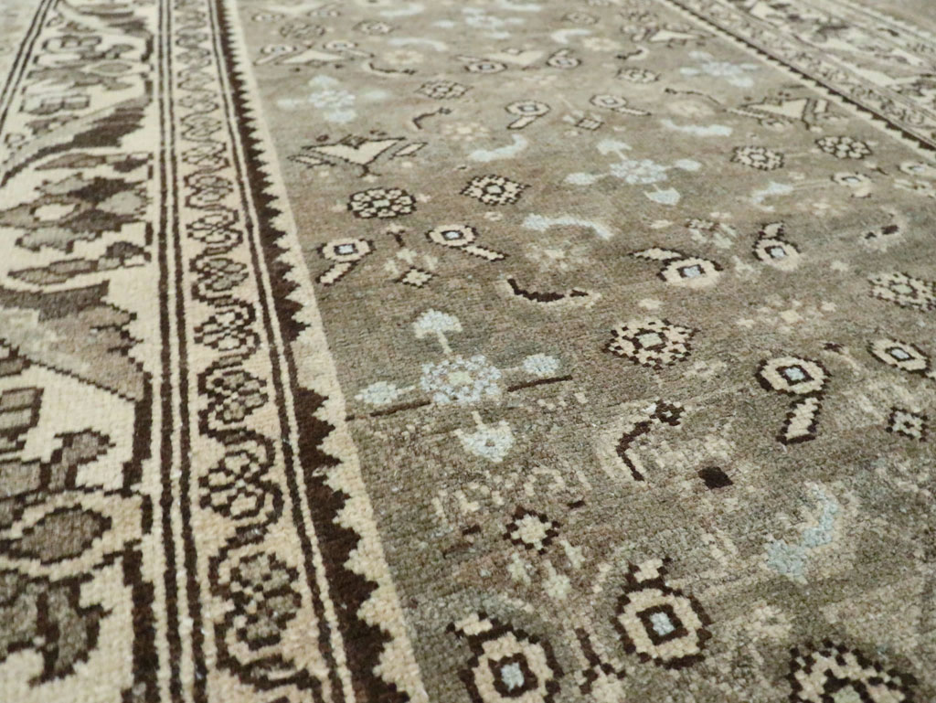 Vintage Persian Malayer Runner, No.26948 - Staging