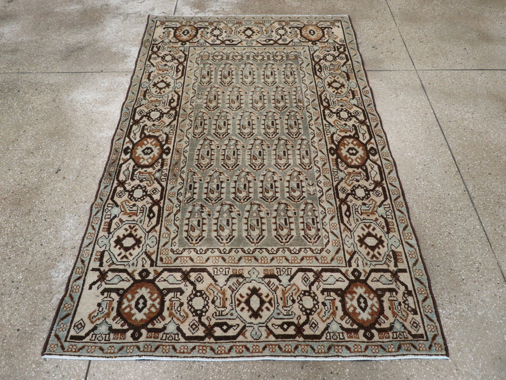 Antique Persian Malayer Rug, No.26949 - Staging