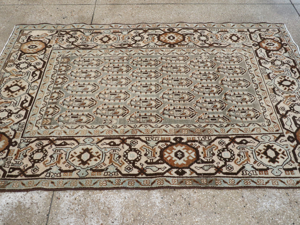 Antique Persian Malayer Rug, No.26949 - Staging