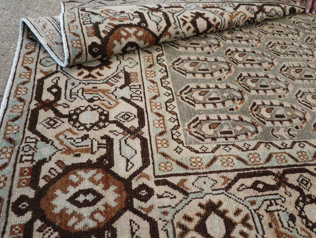 Antique Persian Malayer Rug, No.26949 - Staging