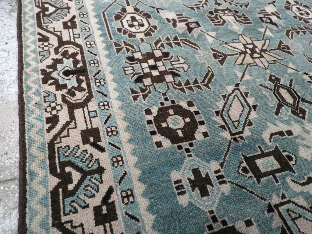 Vintage Persian Malayer Rug, No.26950 - Staging