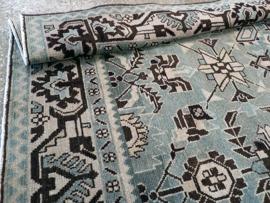 Vintage Persian Malayer Rug, No.26950 - Staging