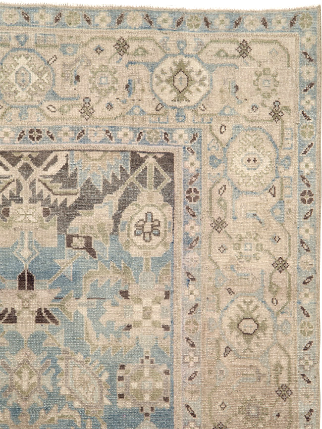 Vintage Persian Malayer Rug, No.26953 - Staging