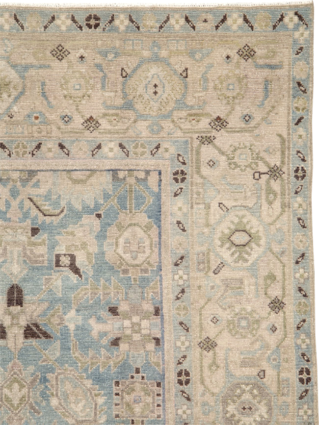 Vintage Persian Malayer Rug, No.26953 - Staging