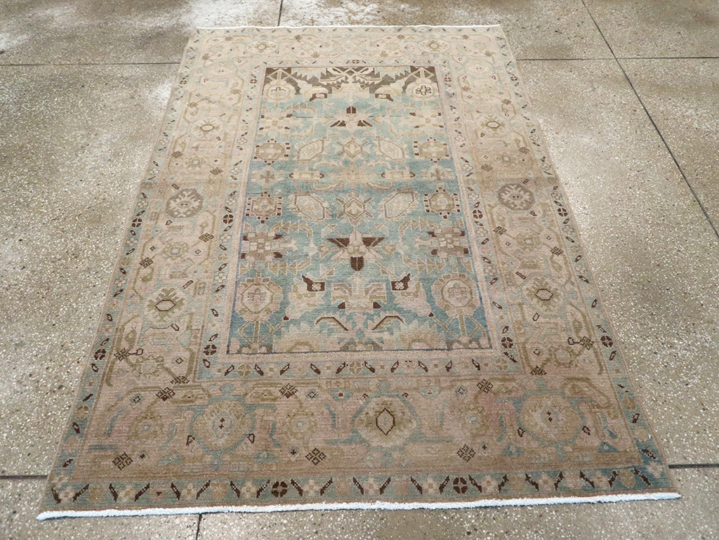 Vintage Persian Malayer Rug, No.26953 - Staging