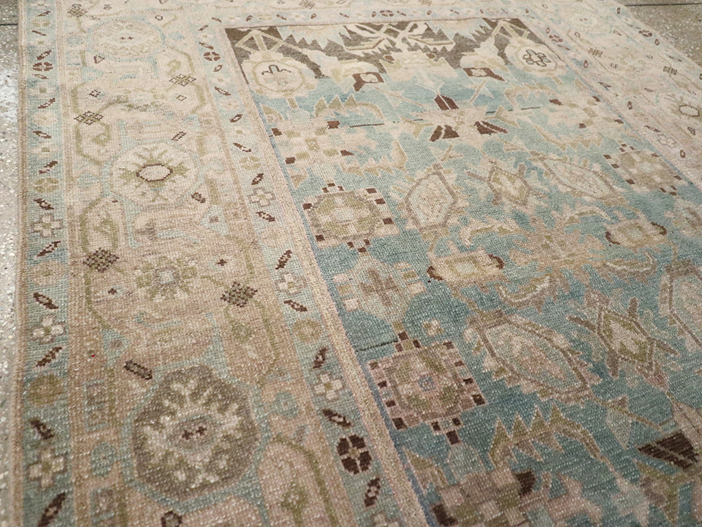 Vintage Persian Malayer Rug, No.26953 - Staging
