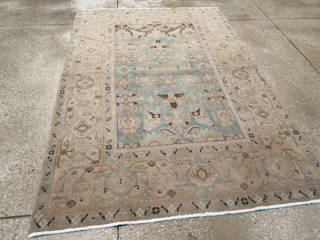 Vintage Persian Malayer Rug, No.26953 - Staging