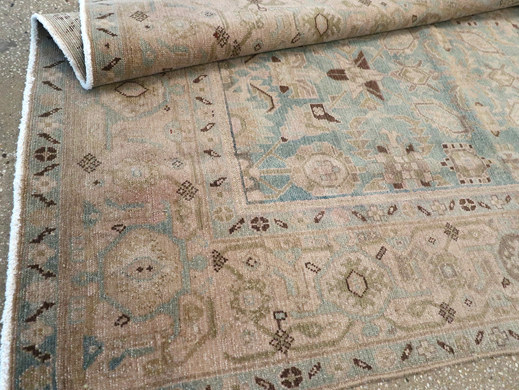 Vintage Persian Malayer Rug, No.26953 - Staging