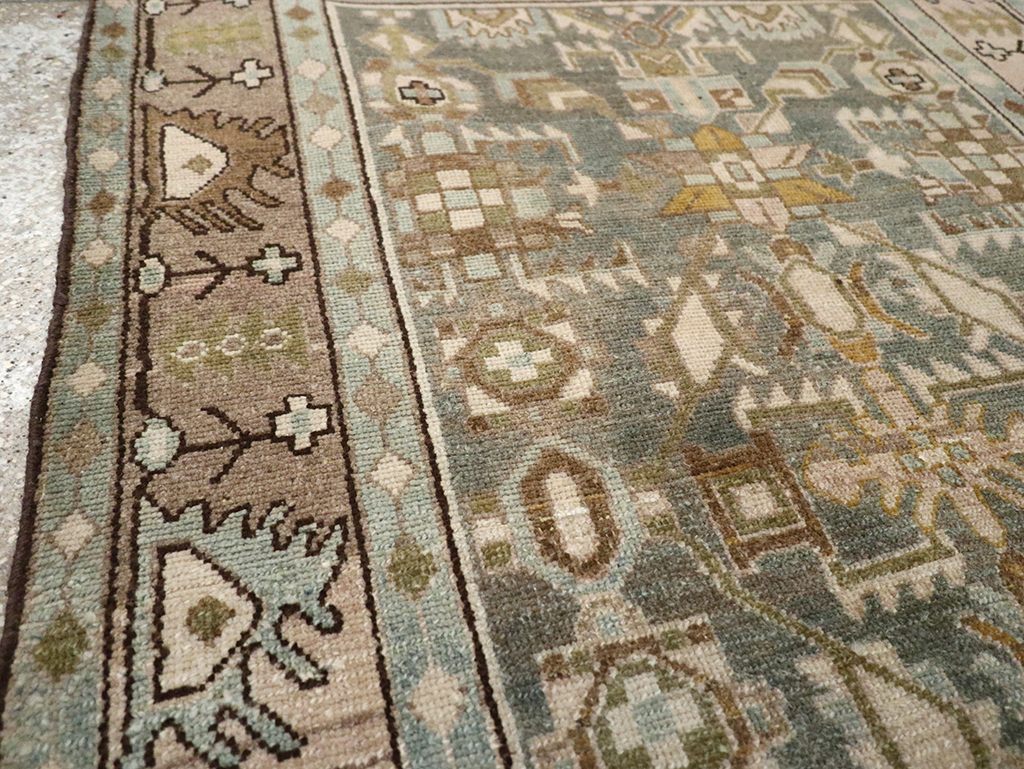 Vintage Persian Malayer Rug, No.26958 - Staging