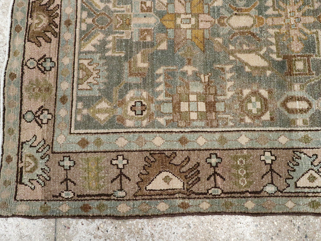 Vintage Persian Malayer Rug, No.26958 - Staging