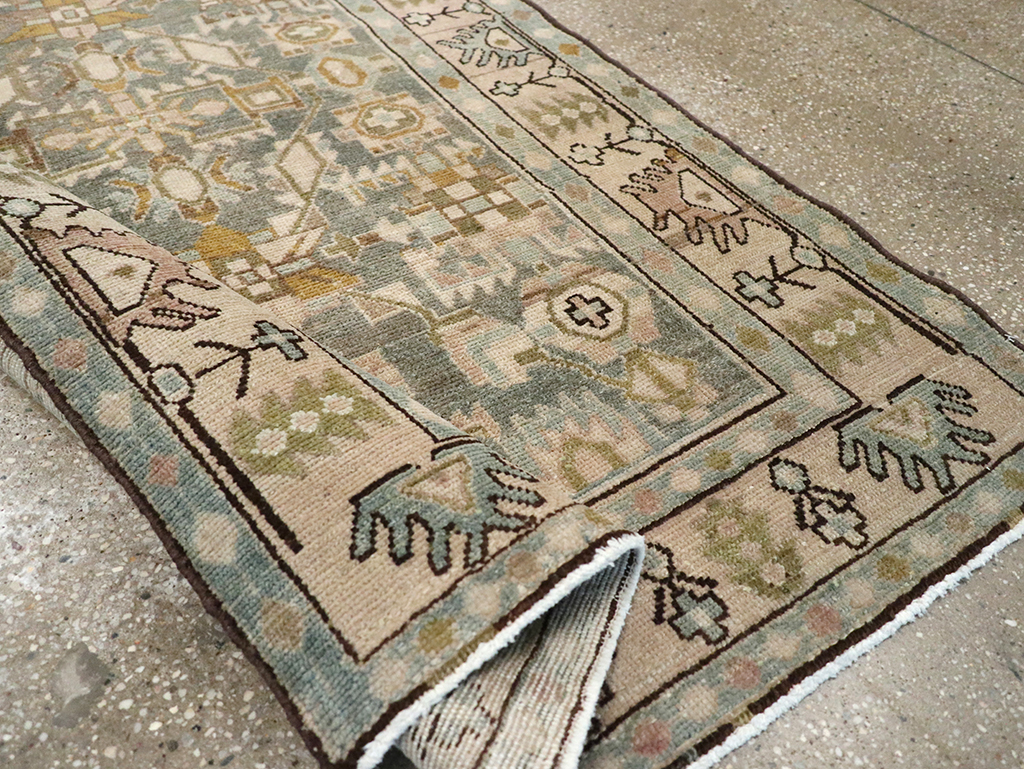 Vintage Persian Malayer Rug, No.26958 - Staging
