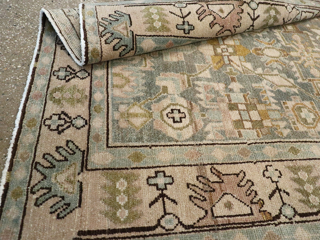 Vintage Persian Malayer Rug, No.26958 - Staging