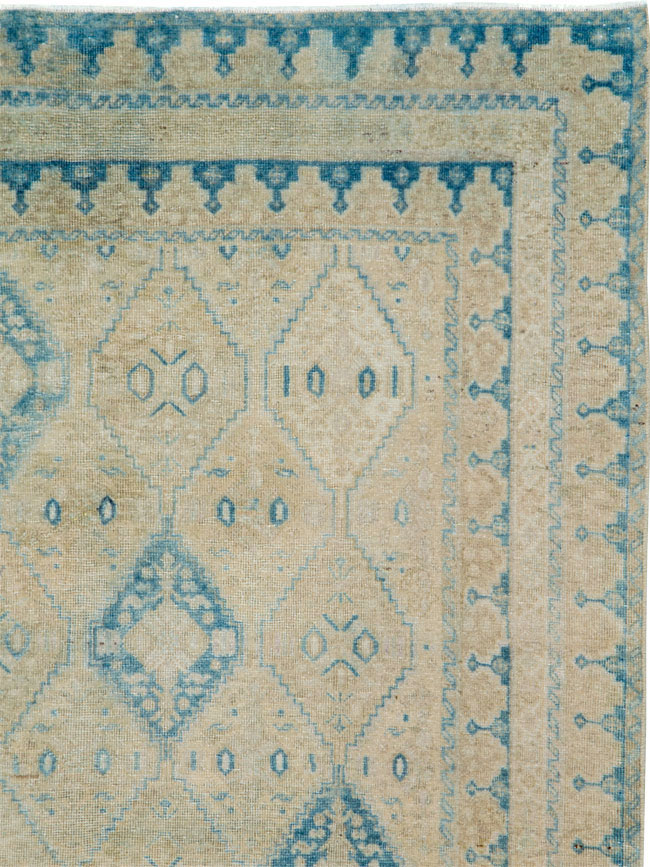 Vintage Persian Afshar Rug, No.26959 - Staging