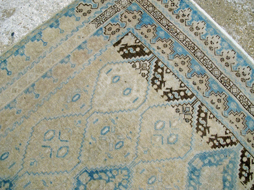 Vintage Persian Afshar Rug, No.26959 - Staging