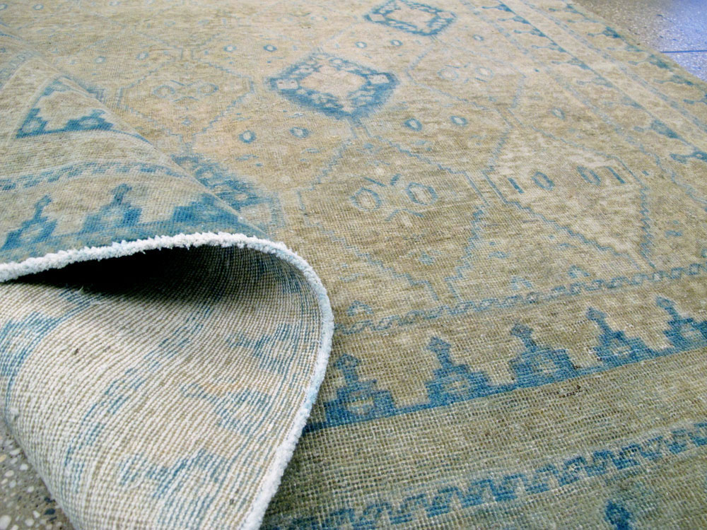 Vintage Persian Afshar Rug, No.26959 - Staging