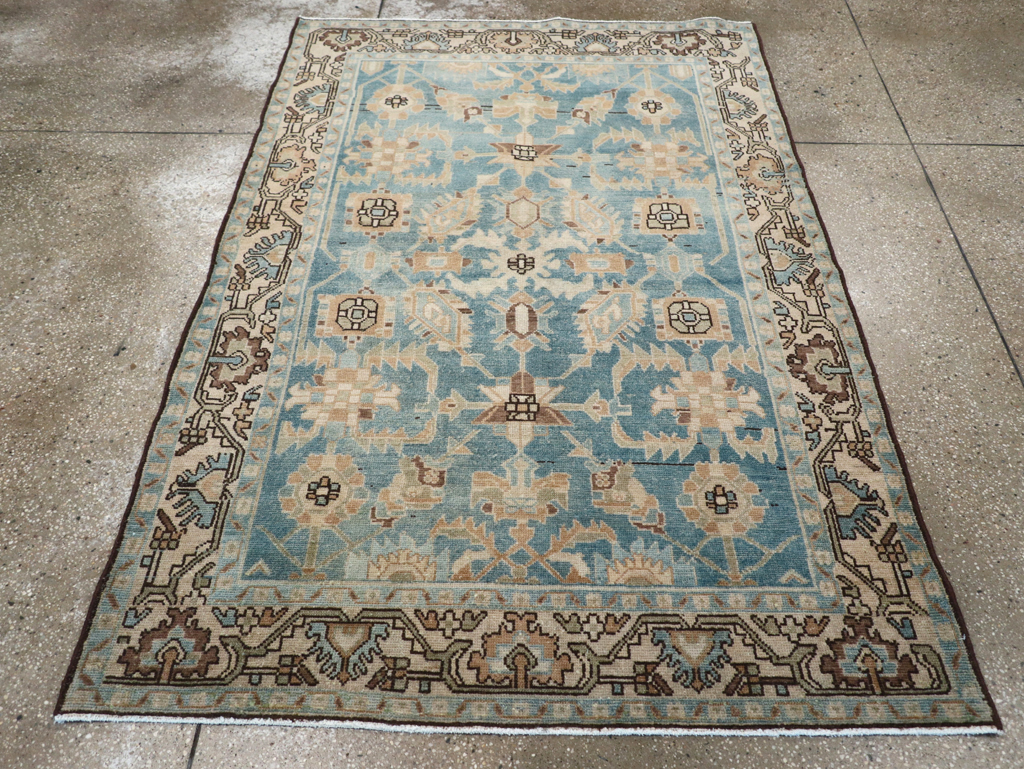 Vintage Persian Malayer Rug, No.26960 - Staging