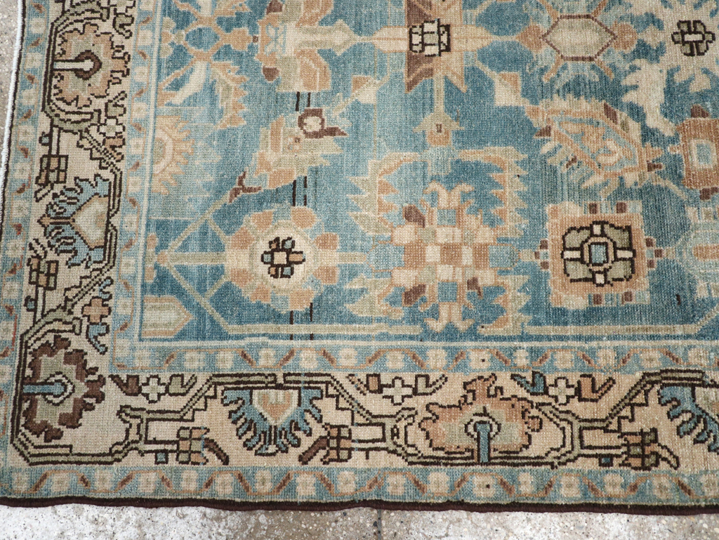 Vintage Persian Malayer Rug, No.26960 - Staging