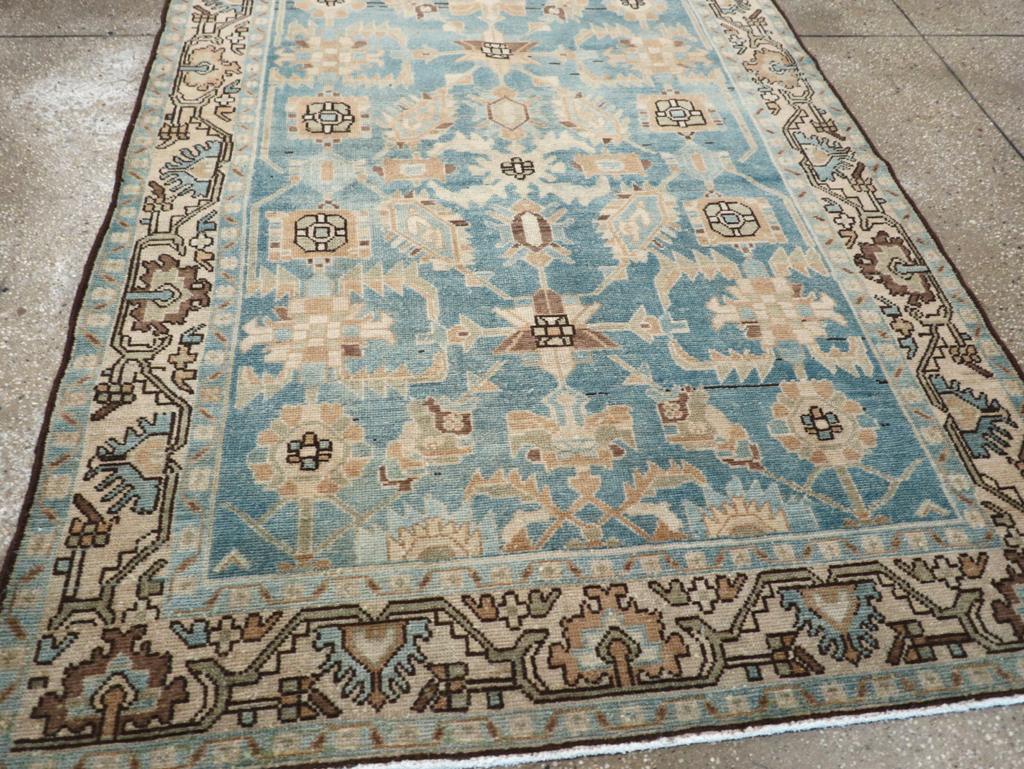 Vintage Persian Malayer Rug, No.26960 - Staging