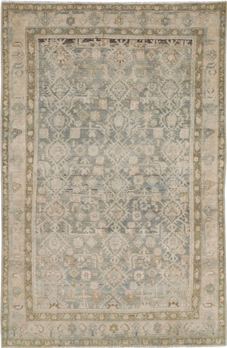 Vintage Persian Malayer Rug, No.26963 - Staging