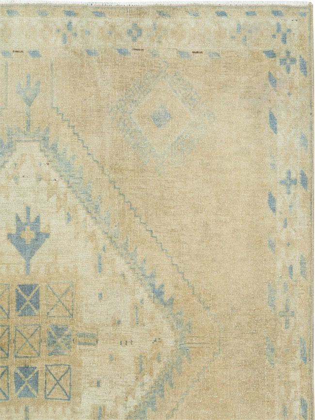 Vintage Persian Afshar Rug, No.26966 - Staging