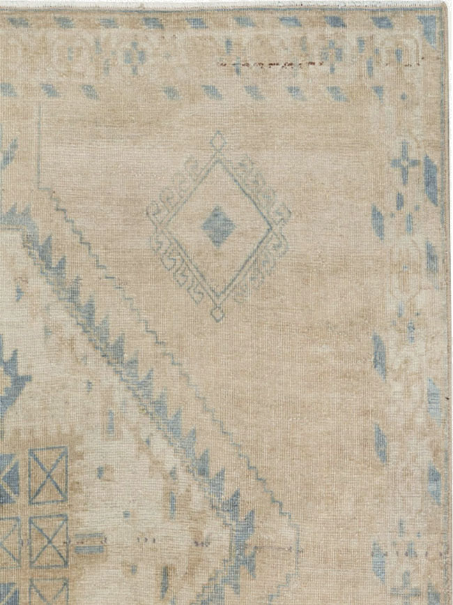 Vintage Persian Afshar Rug, No.26966 - Staging